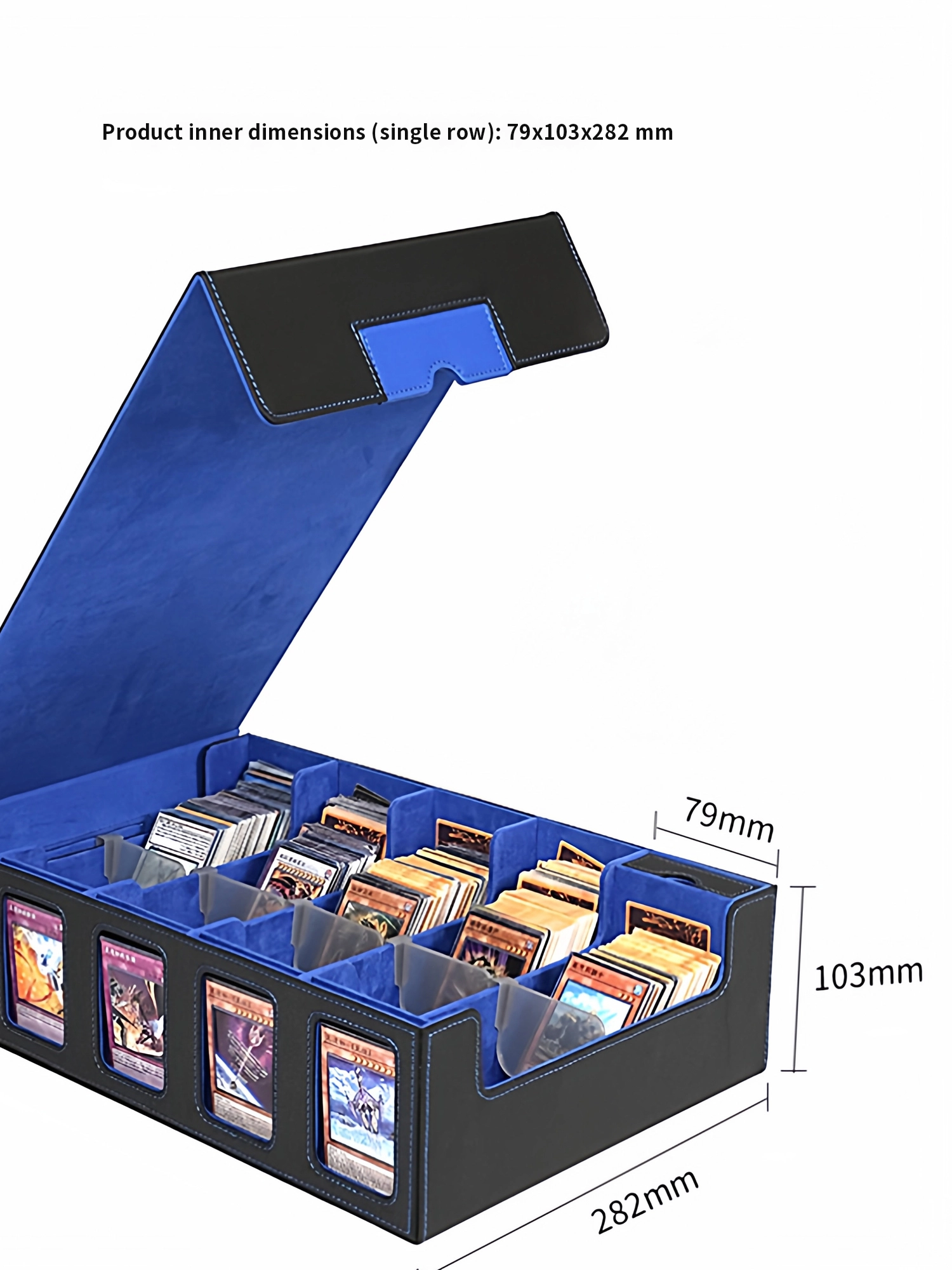 Storage & Organization - Çok Bölmeli PU Deri TCG Kart