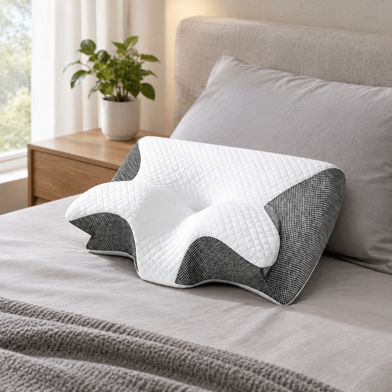 Ağrıları Hafifletmek ve Rahat  - Memory Foam Orthopedic Pillow Neck Pain incelemesi ve fiyatı